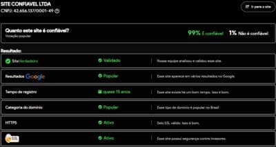 Site verificado e verdadeiro:5905com